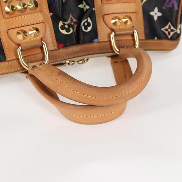 LOUIS VUITTON Monogram Multicolor Courtney MM Bag Black M45642 - Picture 7 of 16